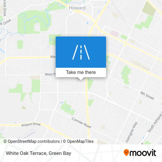Mapa de White Oak Terrace
