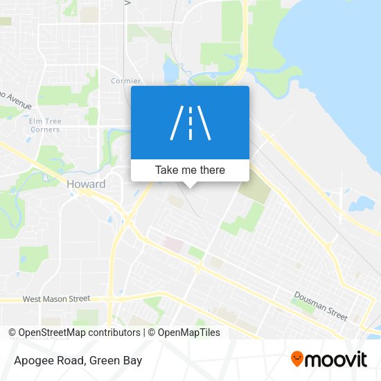 Mapa de Apogee Road