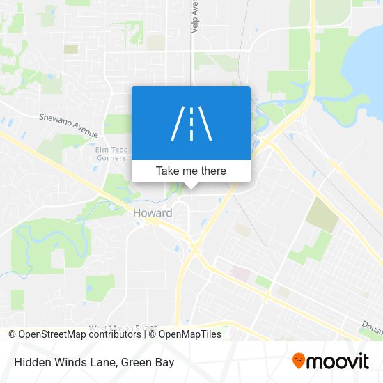 Mapa de Hidden Winds Lane