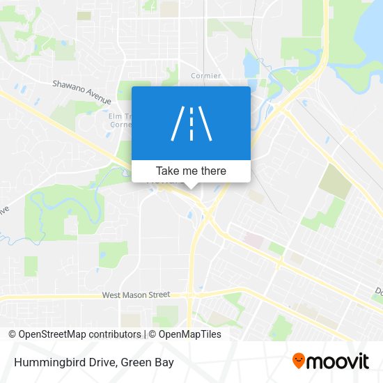 Mapa de Hummingbird Drive
