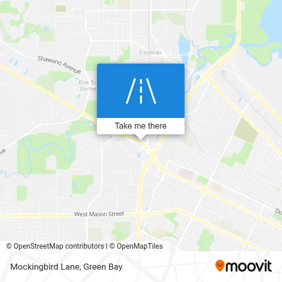 Mockingbird Lane map