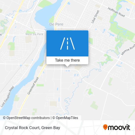 Crystal Rock Court map