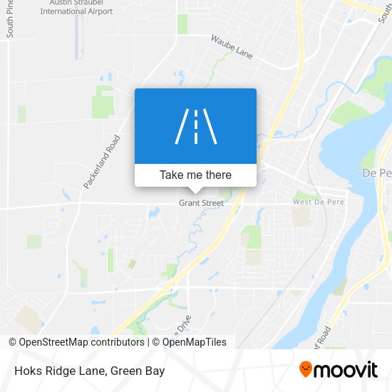 Mapa de Hoks Ridge Lane
