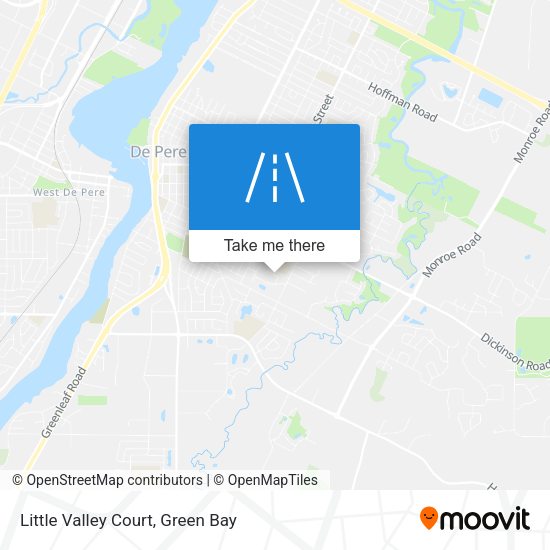 Little Valley Court map
