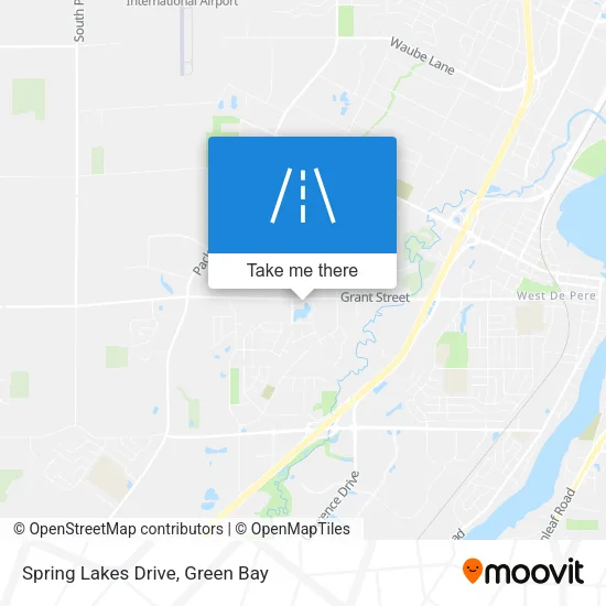 Spring Lakes Drive map