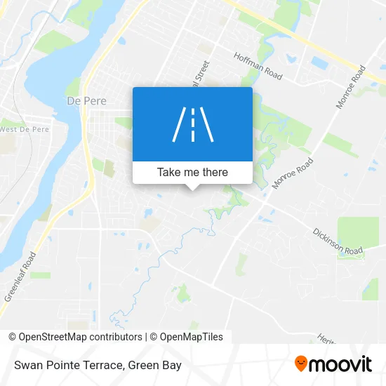 Swan Pointe Terrace map