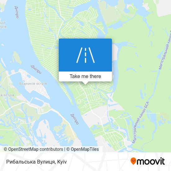 Рибальська Вулиця map