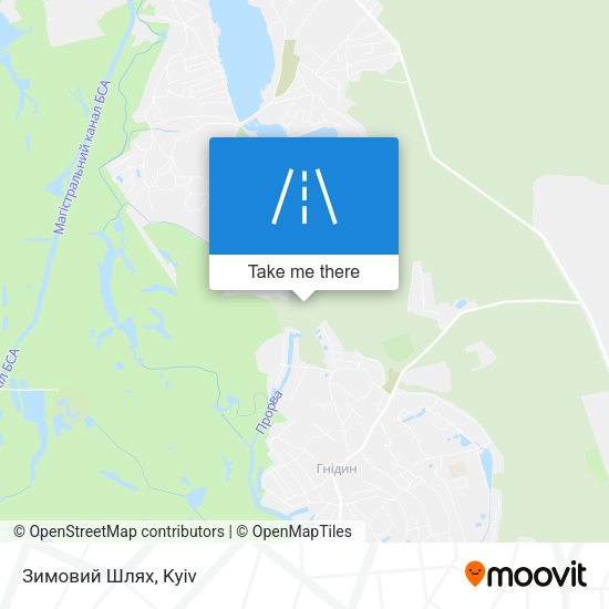 Зимовий Шлях map
