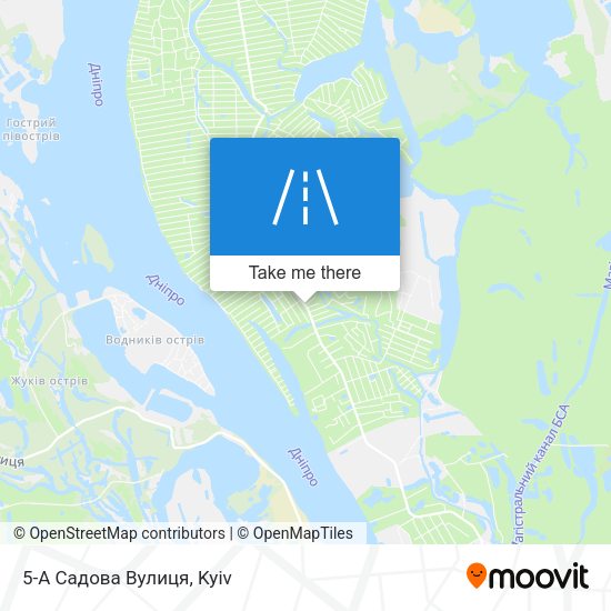 5-А Садова Вулиця map