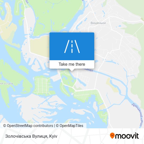 Золочівська Вулиця map