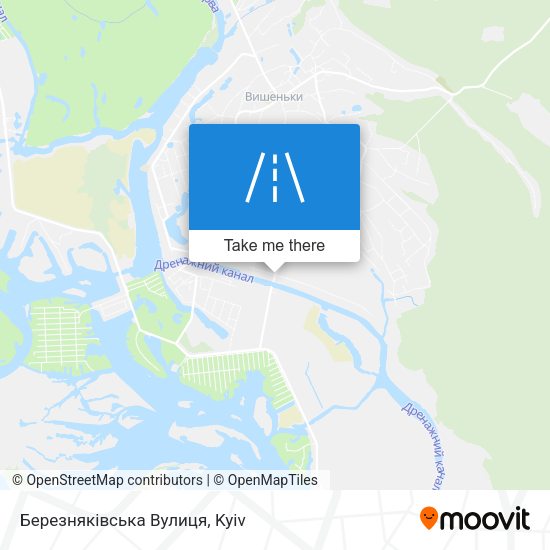 Березняківська Вулиця map