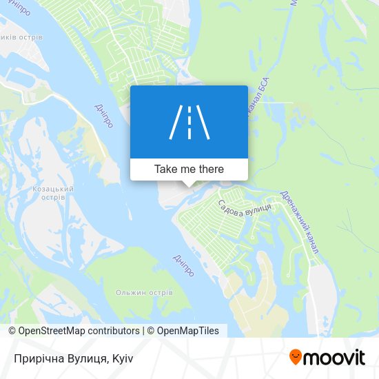 Прирічна Вулиця map
