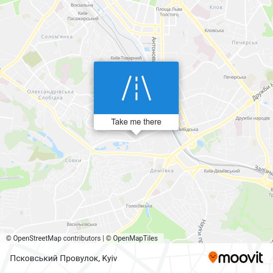 Псковський Провулок map