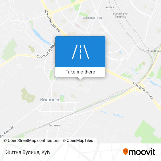 Житня Вулиця map