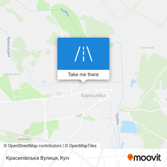 Красилівська Вулиця map