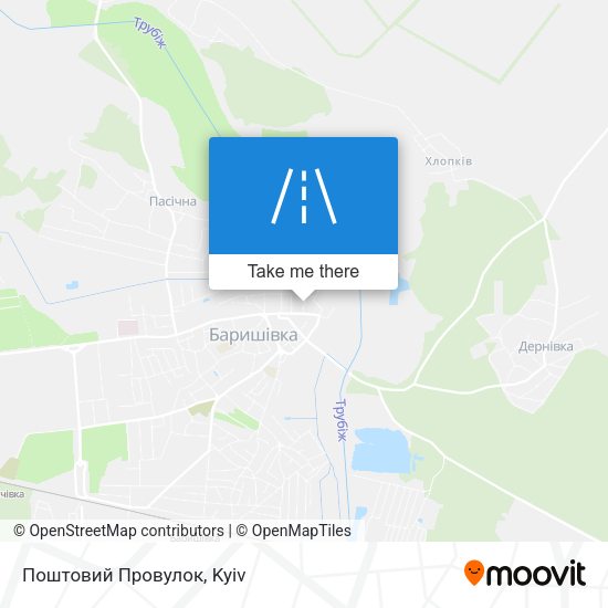 Поштовий Провулок map