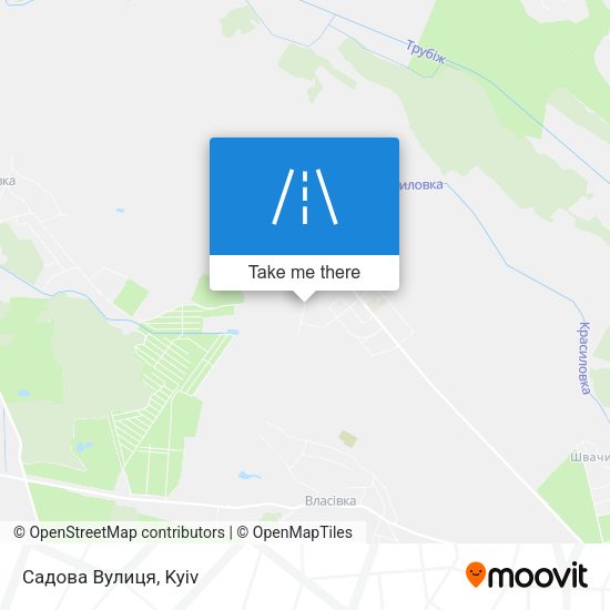 Садова Вулиця map