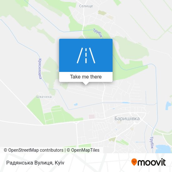 Радянська Вулиця map