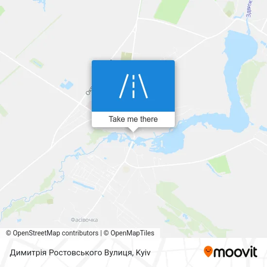 Карта Димитрія Ростовського Вулиця