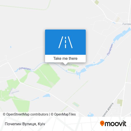 Почепин Вулиця map