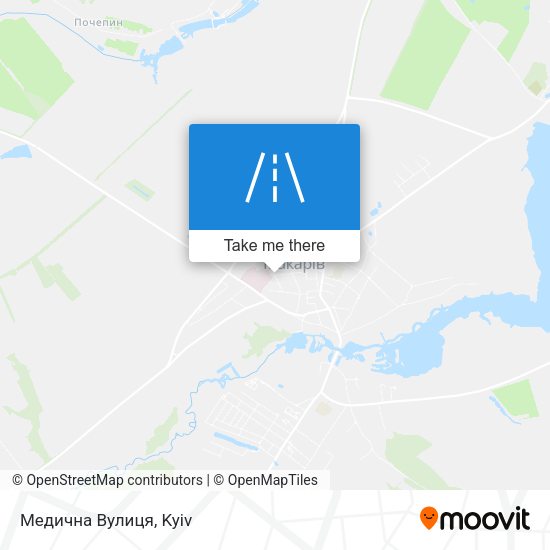 Медична Вулиця map