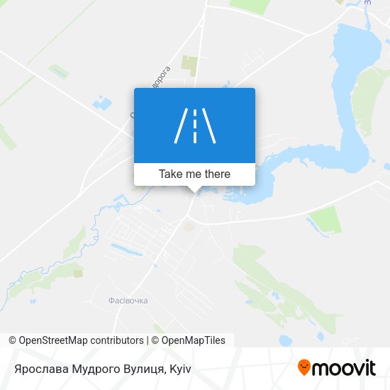 Ярослава Мудрого Вулиця map