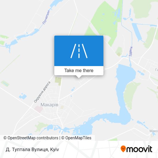Д. Туптала Вулиця map
