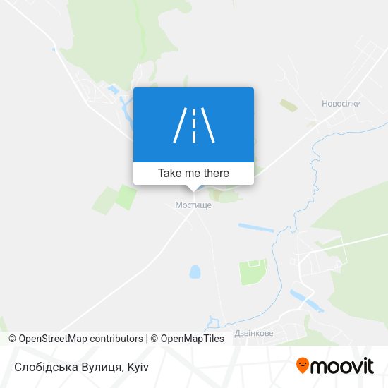 Слобідська Вулиця map