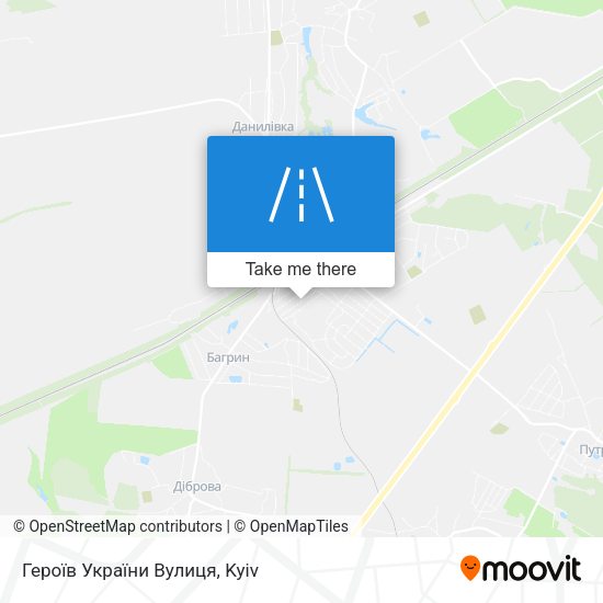Героїв України Вулиця map
