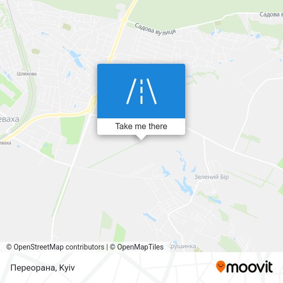 Переорана map