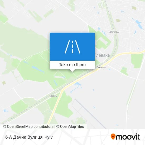 Карта 6-А Дачна Вулиця
