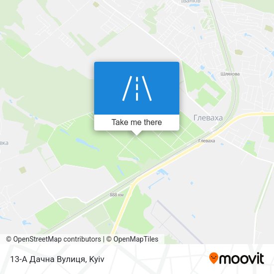 13-А Дачна Вулиця map