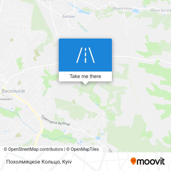 Похолмяцкое Кольцо map