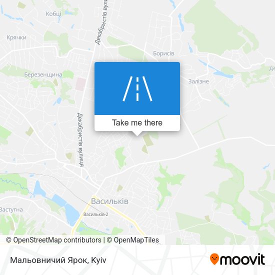 Мальовничий Ярок map