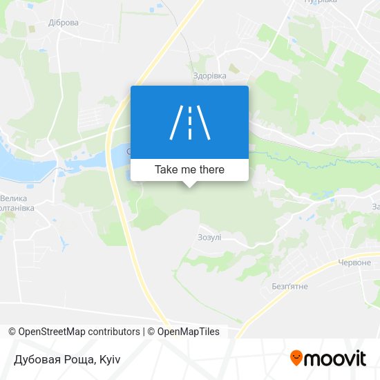 Дубовая Роща map