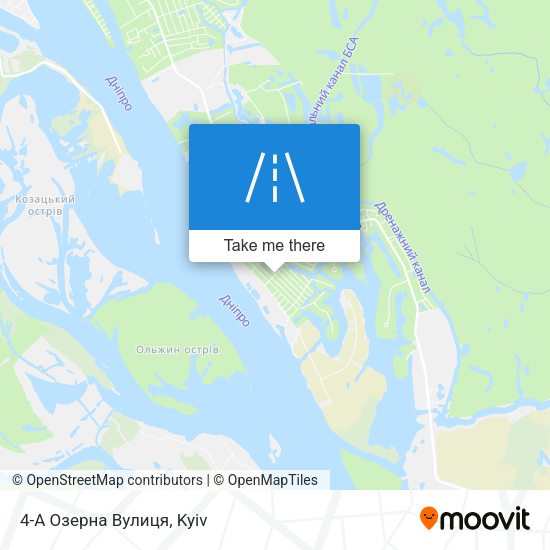 4-А Озерна Вулиця map