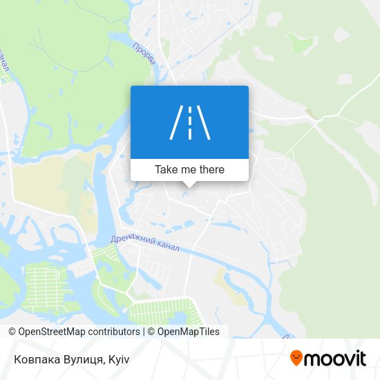 Ковпака Вулиця map