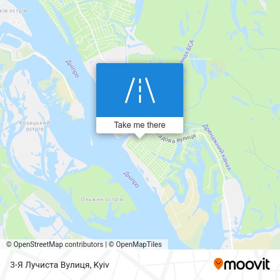 3-Я Лучиста Вулиця map
