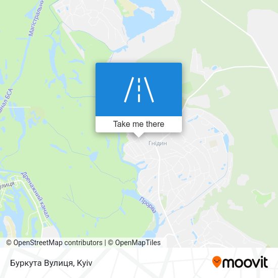 Буркута Вулиця map