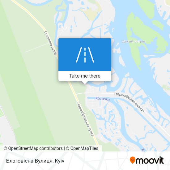 Благовісна Вулиця map