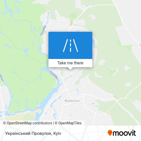 Український Провулок map