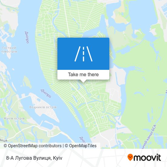 8-А Лугова Вулиця map