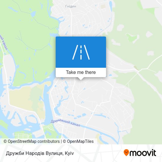 Дружби Народів Вулиця map