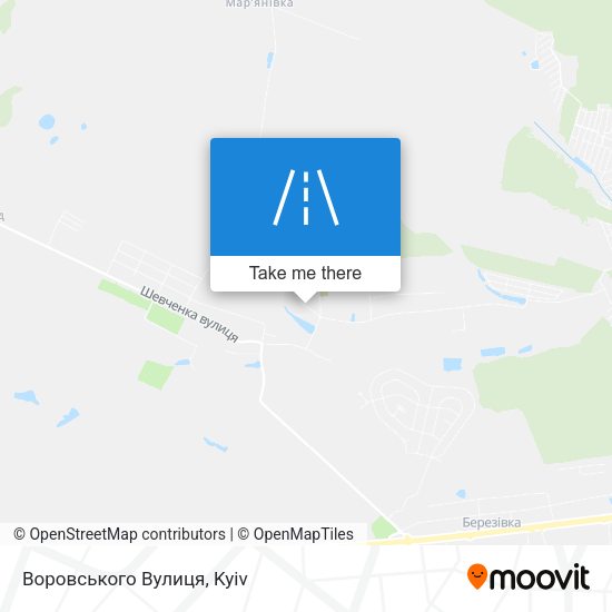 Воровського Вулиця map