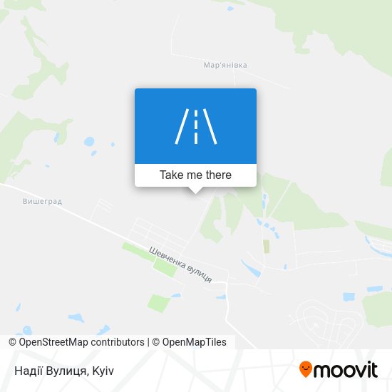 Надії Вулиця map