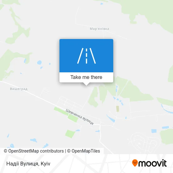 Надії Вулиця map