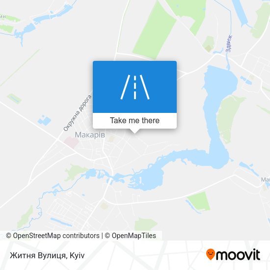 Житня Вулиця map