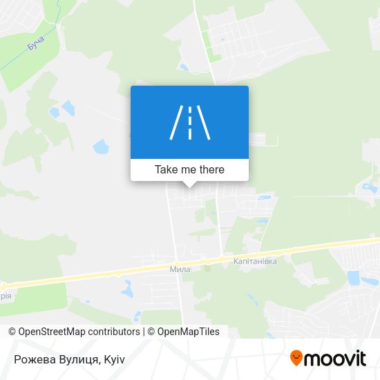 Рожева Вулиця map