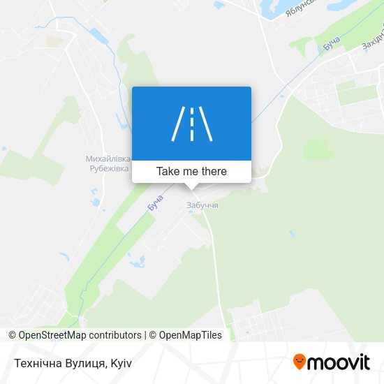 Технічна Вулиця map