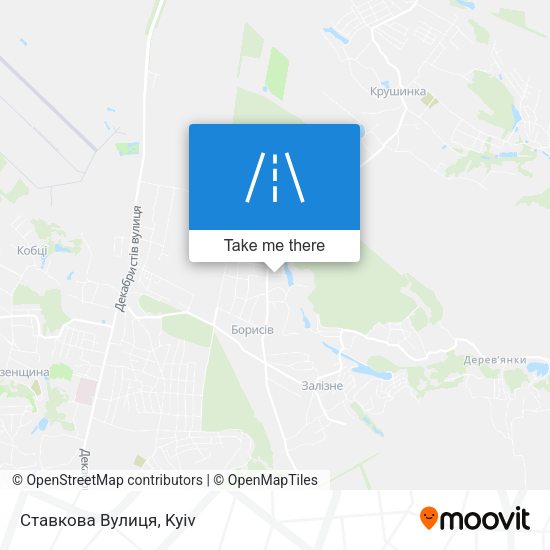 Ставкова Вулиця map